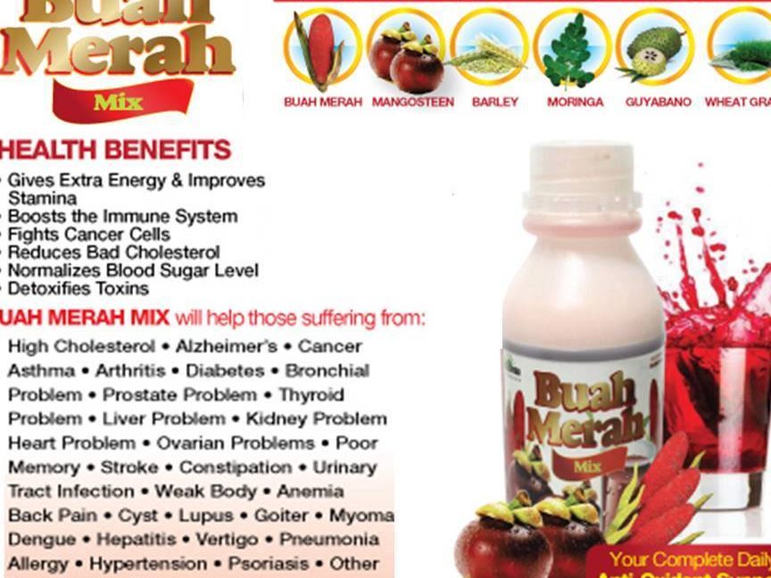 Buah Merah Mix - Cotabato City 1 buah merah mix cotabato city