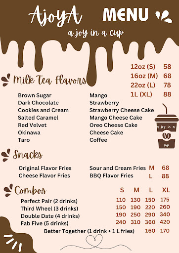 AjoyA Milk Tea - Masbate